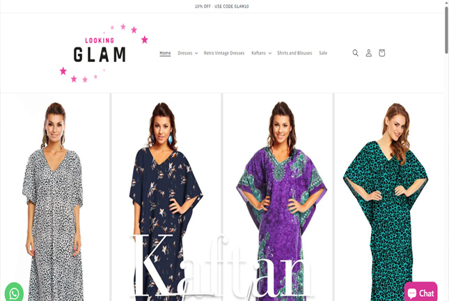 Looking Glam - Set your own trends! Dresses, Kaftans , Retro Dresses